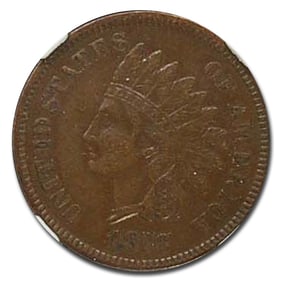 1876 Indian Head Cent XF-45 NGC