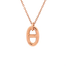 Hermes Farandole Pendant Necklace 18K Rose