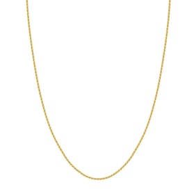 10K Yellow Gold 2 mm Rope Chain with Lobster Clasp - 20in.