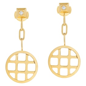 Cartier "Pasha De" diamond earrings