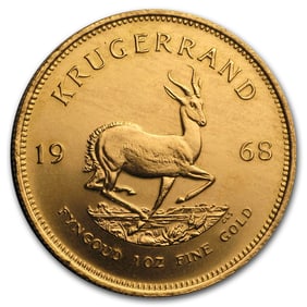 1968 South Africa 1 oz Gold Krugerrand BU