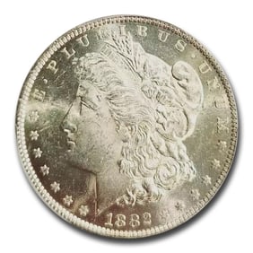 1882-O Morgan Dollar MS-62 PCGS