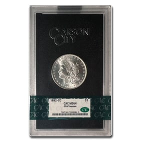 1882-CC Morgan Dollar MS-64 CACG (GSA)