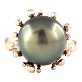South Sea Pearl 14K Rose Gold Ring