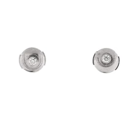 Cartier dAmour Stud Earrings 18K White