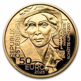 2025 Austria Pf Au 50 Unsung Heroines Margarete Schutte-Lihotzky