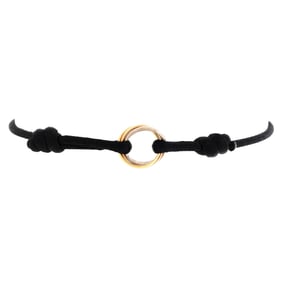 Cartier Trinity On Cord Bracelet Silk