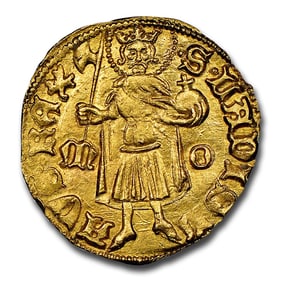 Kingdom of Hungary AV Goldgulden Sigismund (1387-1437) MS-63 NGC