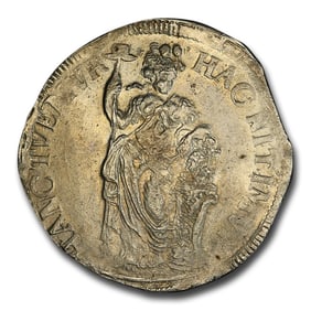 1682 Netherlands Silver 3 Gulden AU-58 PCGS