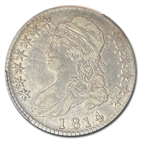1814 Bust Half Dollar VF-35 PCGS