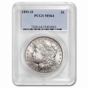 1891-O Morgan Dollar MS-64 PCGS