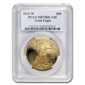 2012-W 1 oz Proof American Gold