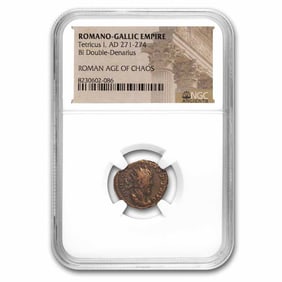 Roman Gallic Empire BI Dbl Denarius