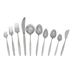 Georg Jensen CYPRESS sterling silver flatware