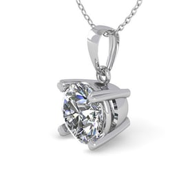 0.50 ctw VS/SI Diamond Designer Necklace 14k White Gold