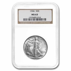 1946 Walking Liberty Half Dollar MS-63
