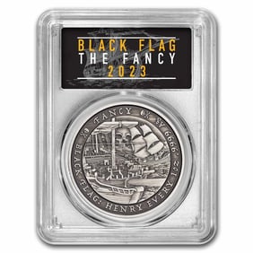 2023 Tuvalu 1 oz Silver Black