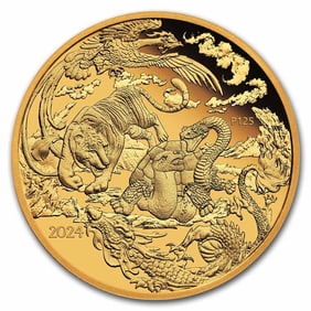 2024 AUS 1 oz Gold Chinese