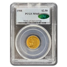 1908 $2.50 Indian Gold Quarter Eagle