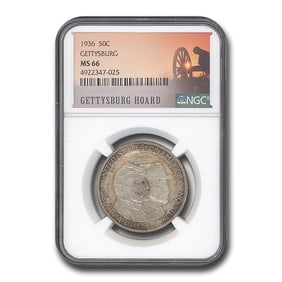 1936 Battle of Gettysburg Half Dollar