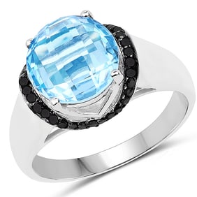 4.94 CT Genuine Baby Swiss Blue