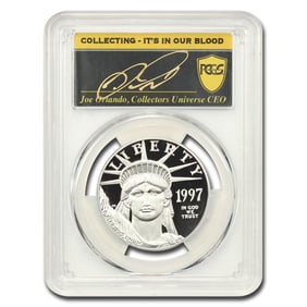 1997-W 1 oz American Platinum Eagle