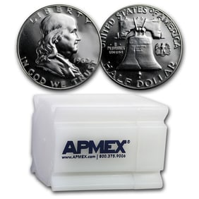 1962 Proof Franklin Half Dollar 20-Coin