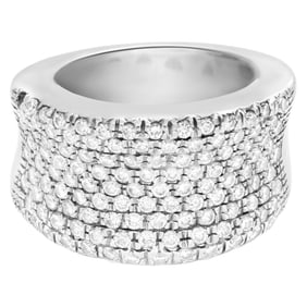 Wedding/Anniversary band with eight rows of