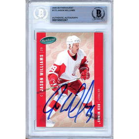 jason williams detroit red wings signed (1 of 5)