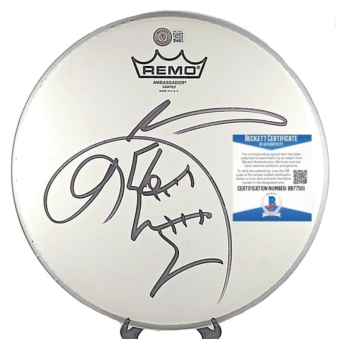 jeff hardy aew wwe signed 10": jeff hardy aew wwe signed 10" drumhead with self portrait sketch beckett COA proof As a collector or fan of WWE, you have a unique opportunity to own a one-of-a-kind autographed drum head featuring a