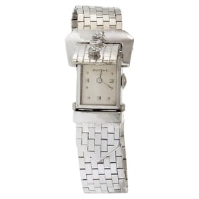 Glycine Cocktail Bracelet Watch 14K White