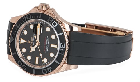 Rolex Yacht-Master 40 Oyesterflex Rose Gold