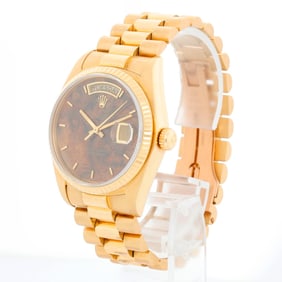 Rolex President Day-Date 18k Gold Watch