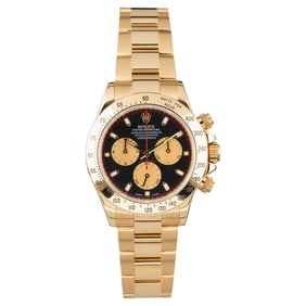 Rolex Cosmograph Daytona 18k Yellow Gold