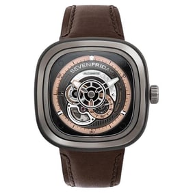 Sevenfriday P-Series Automatic Black Dial Watch