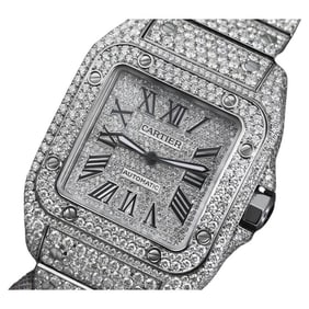 Cartier Santos 100 Stainless Steel Watch