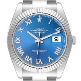 Rolex Datejust 41 Steel White Gold