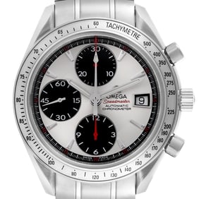 Omega Speedmaster Date Panda Dial Steel