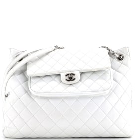 Chanel Classic Flap Shopping Tote Quilted