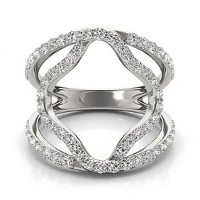 0.75 ctw VS/SI Diamond Fashion Ring 18k White Gold