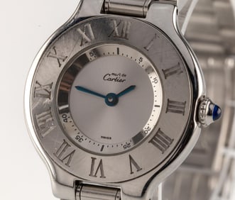 Must de Cartier 21 Stainless Steel