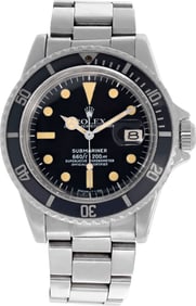Rolex Submariner 1680 Stainless Steel Black