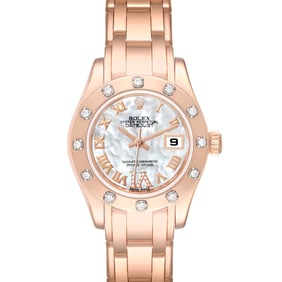 Rolex Pearlmaster Mother of Pearl Dial