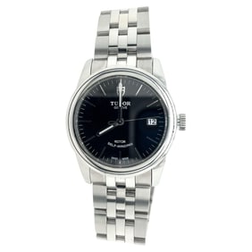 Tudor Glamour Date 55000 Black Dial