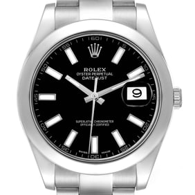 Rolex Datejust II 41mm Black Dial