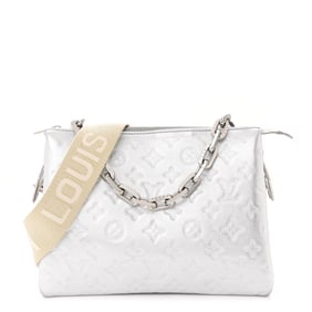 Louis Vuitton Metallic Lambskin Embossed Monogram