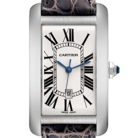 Cartier Tank Americaine Large White Gold