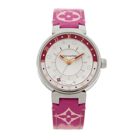 Louis Vuitton Stainless Steel Monogram 35mm