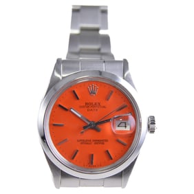 Rolex Stainless Steel Oyster Perpetual Date
