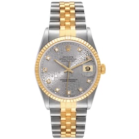Rolex Datejust Anniversary Diamond Dial Steel
